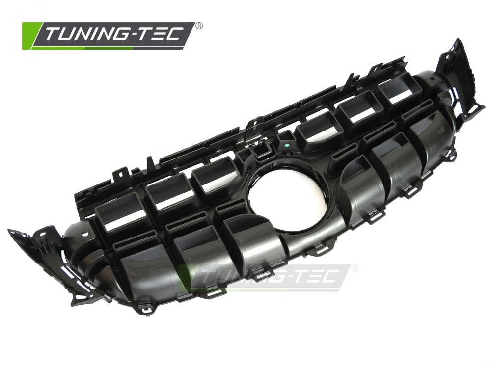 Front Grille Mercedes E-Class W213 / S213 16-19 Glossy Black – náhľad 4
