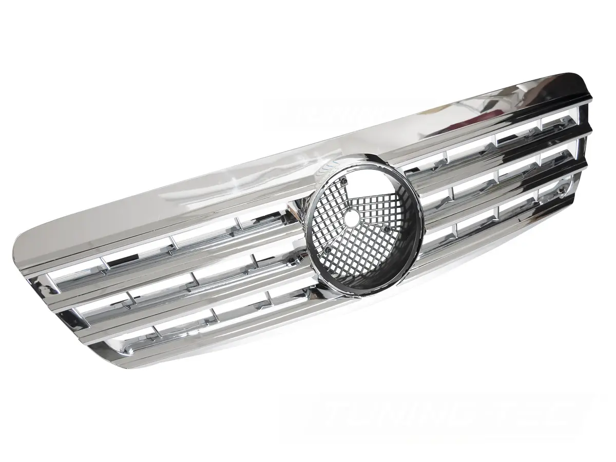 Front Grille Mercedes S-Class W220 98-02 CL Style Chrome
