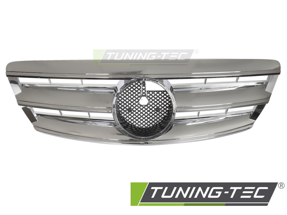 Front Grille Mercedes S-Class W220 02-05 CL Style Chrome – náhľad 2
