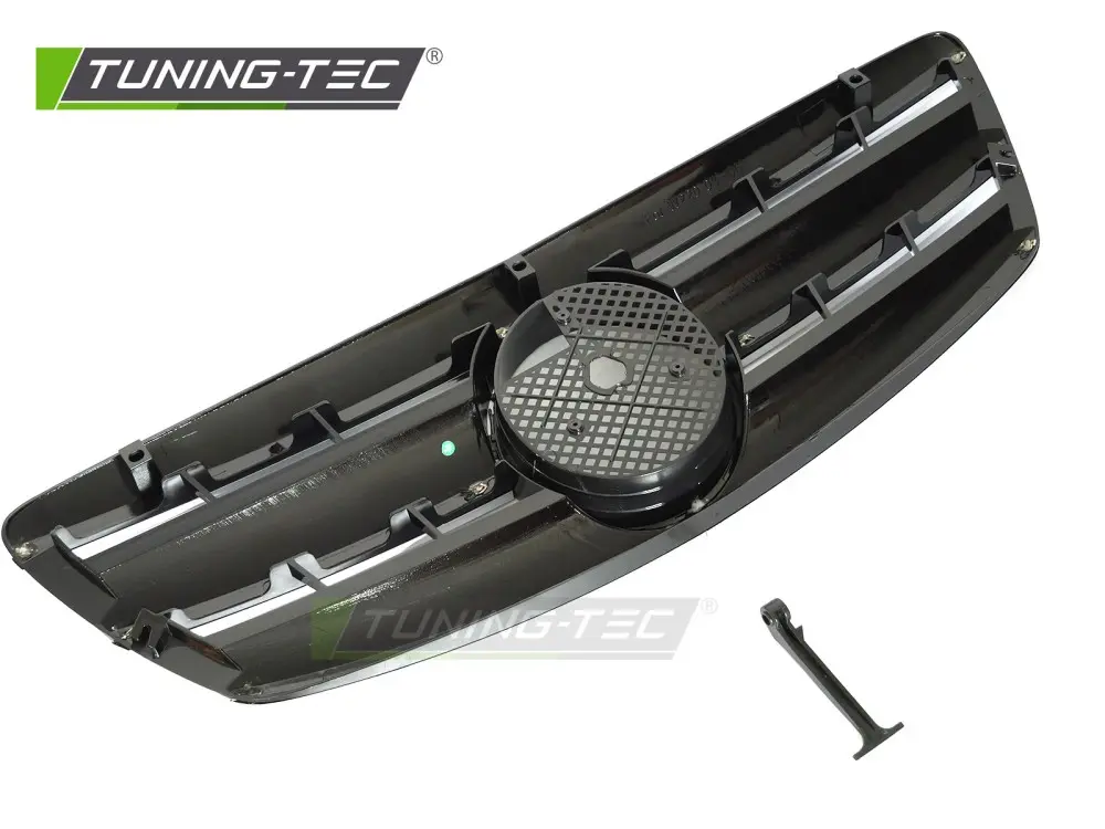 Front Grille Mercedes S-Class W220 02-05 CL Style Chrome Black – náhľad 4