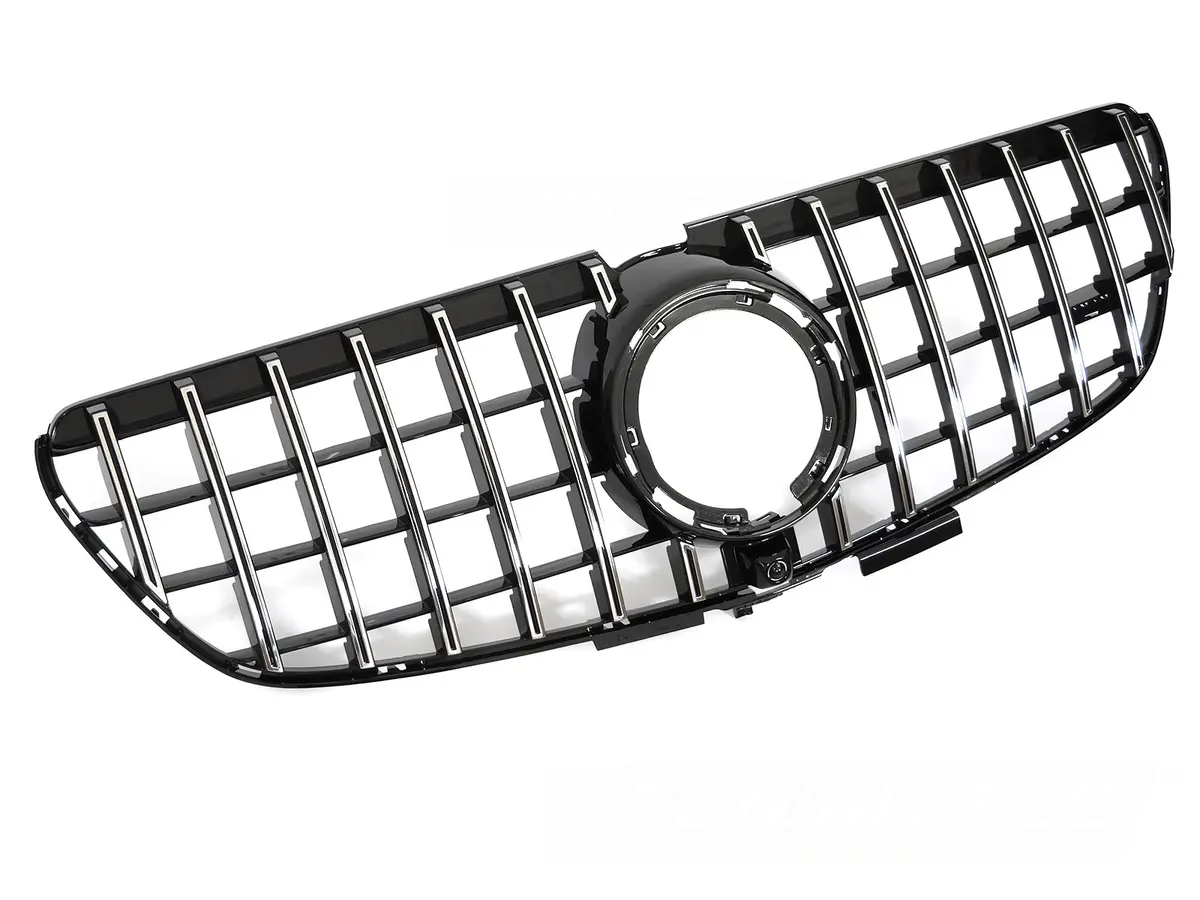 Front Grille Mercedes V-Class W447 20-23 GT Style Chrome-Black