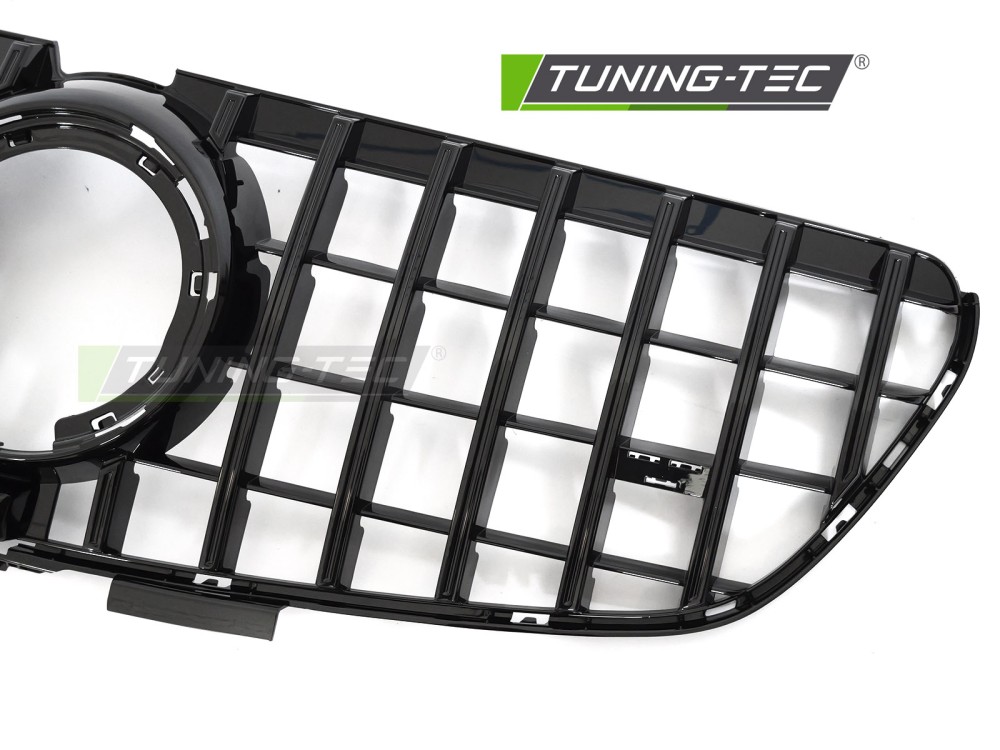 Front Grille Mercedes V-Class W447 20-23 GT Style Glossy Black – náhľad 3