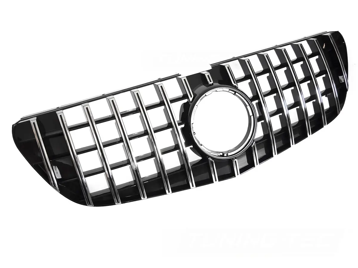 Front Grille Mercedes Vito W447 14-19 GT Style Chrome Black