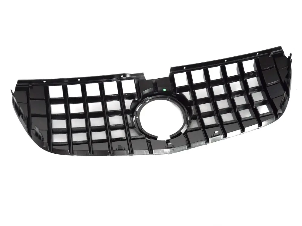 Front Grille Mercedes Vito W447 19-23 GT Style Chrome Black – náhľad 4