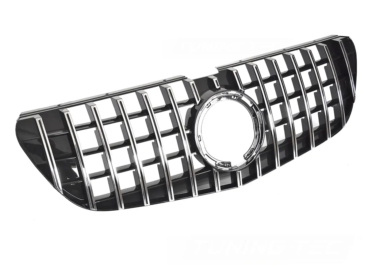 Front Grille Mercedes Vito W447 19-23 GT Style Chrome Black