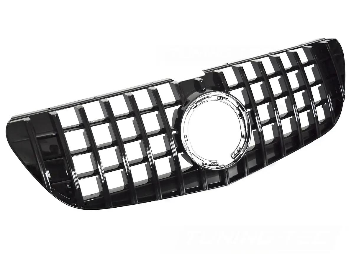 Front Grille Mercedes Vito W447 19-23 GT Style Glossy Black