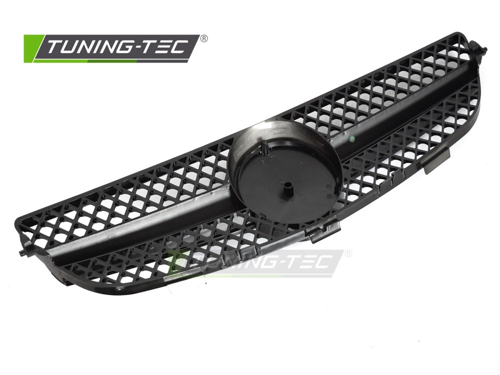 Front Grille Mercedes CLK W209 03-10 SL Style Glossy Black – náhľad 4