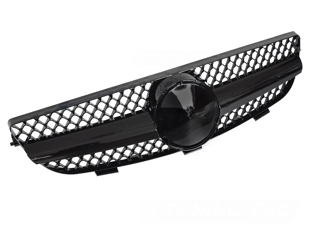 Front Grille Mercedes CLK W209 03-10 SL Style Glossy Black
