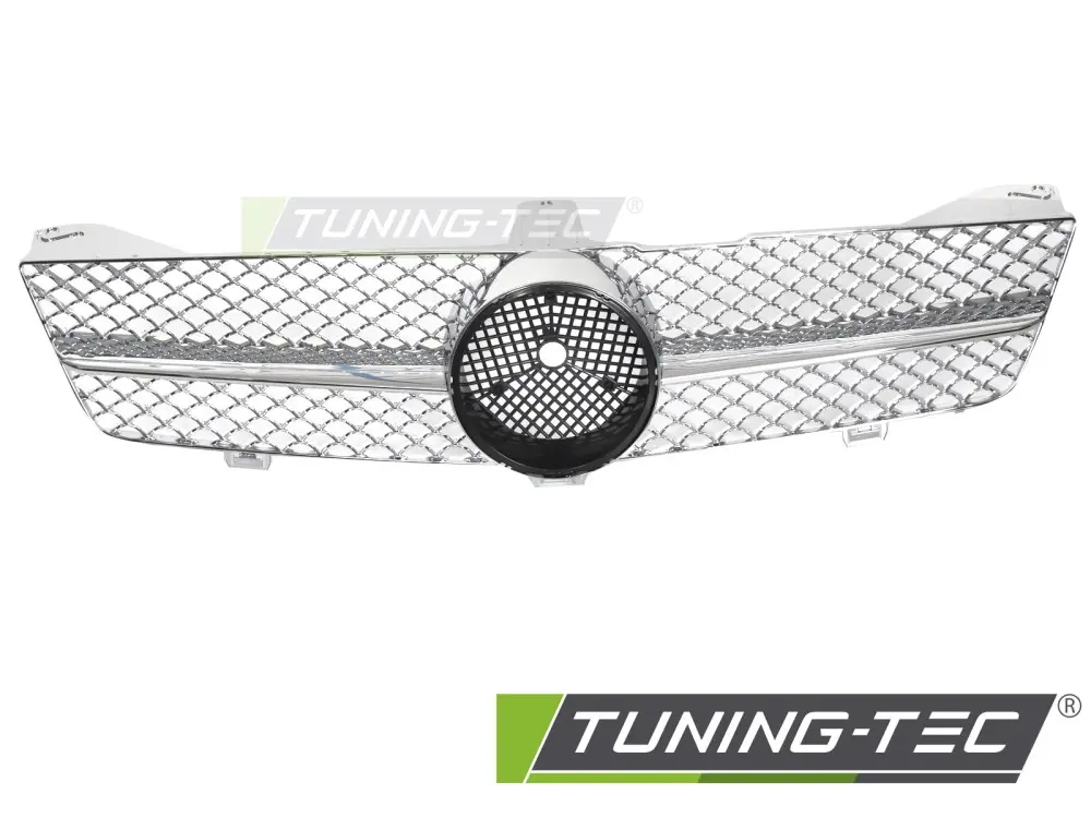 Front Grille Mercedes CLS C219 08-10 Sport Chrome – náhľad 2