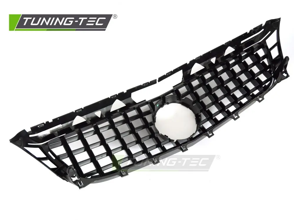 Front Grille Mercedes CLS C218 11-14 GT Style Black Chrome – náhľad 4