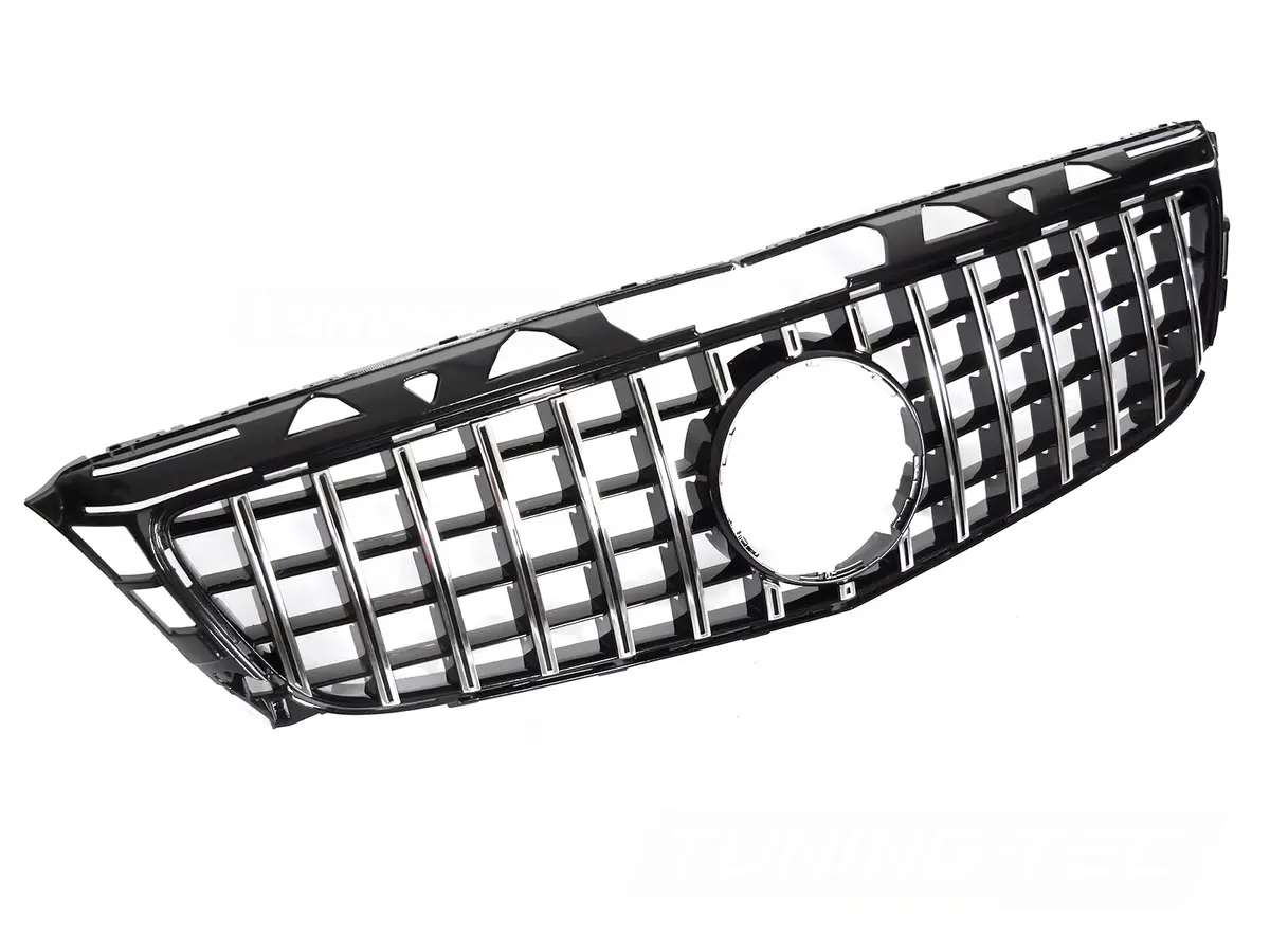 Front Grille Mercedes CLS C218 11-14 GT Style Black Chrome