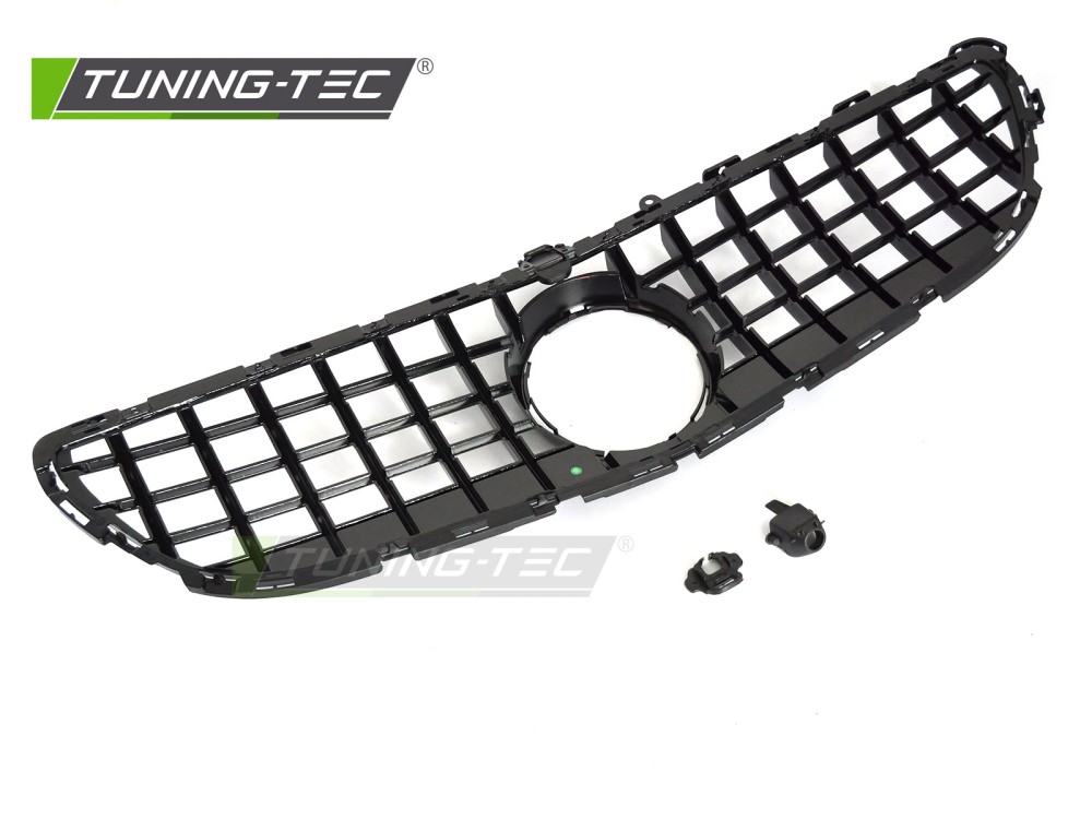 Front Grille Mercedes CLS C218 14-18 GT Style Black Chrome – náhľad 4