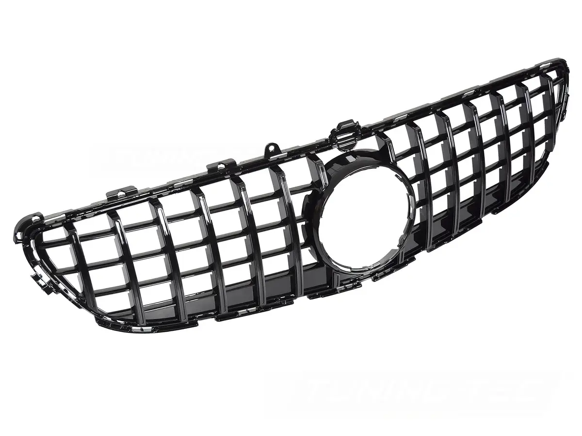 Front Grille Mercedes CLS C218 14-18 GT Style Glossy Black