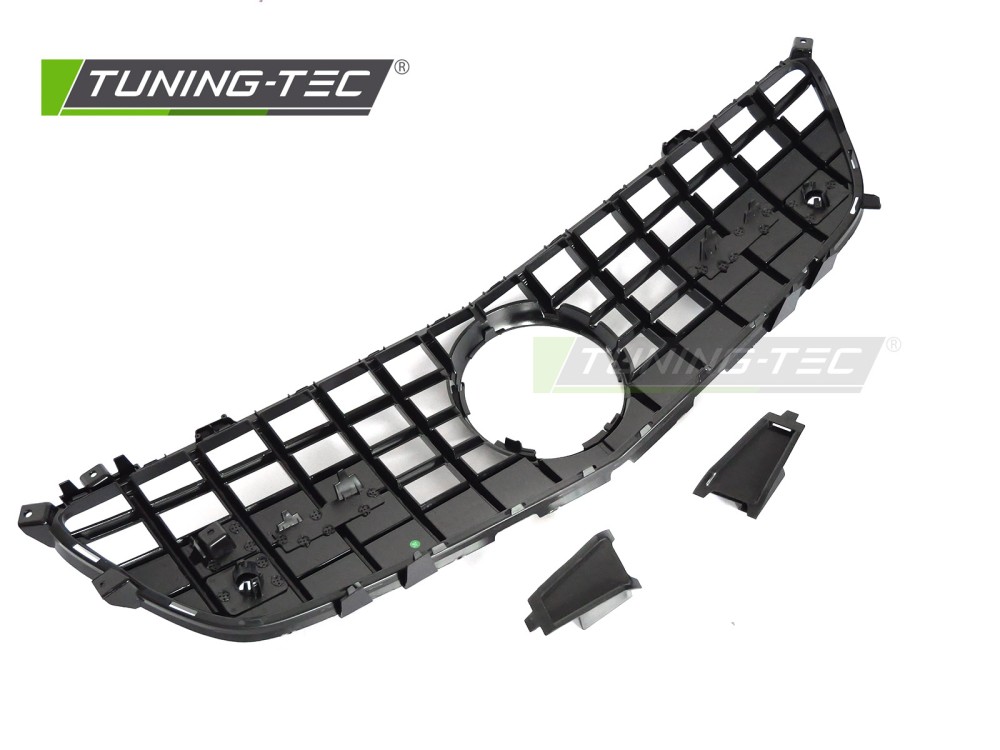 Front Grille Mercedes SL R231 11-16 GT Style Black Chrome – náhľad 4