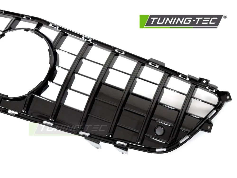 Front Grille Mercedes SL R231 11-16 GT Style Glossy Black PDC – náhľad 3