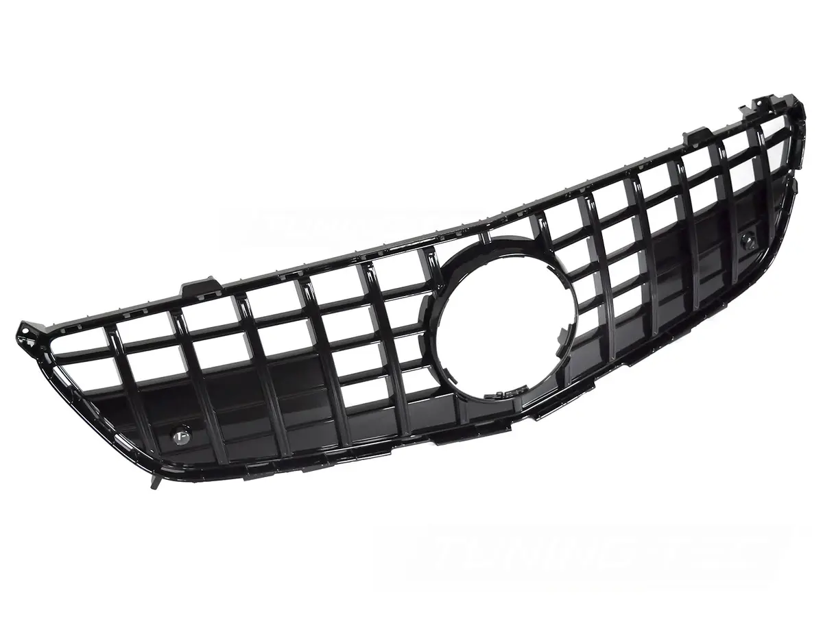 Front Grille Mercedes SL R231 11-16 GT Style Glossy Black PDC