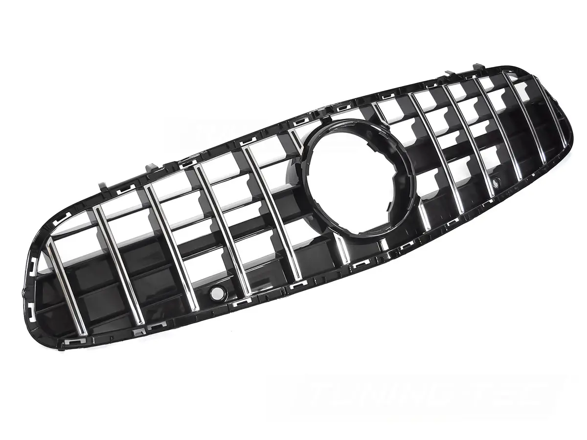Front Grille Mercedes SL R231 16-20 GT Style Black-Chrome PDC