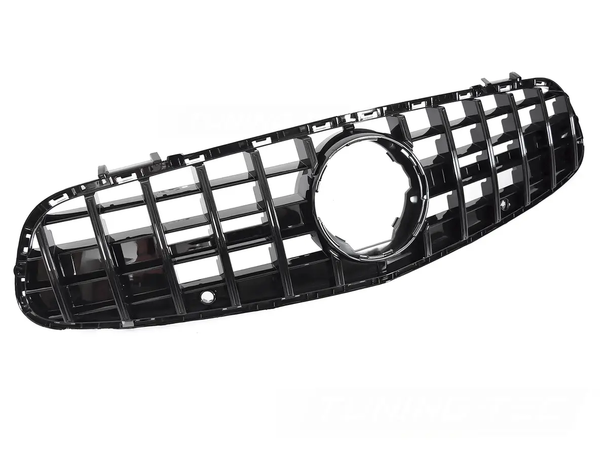 Front Grille Mercedes SL R231 16-20 GT Style Glossy Black PDC
