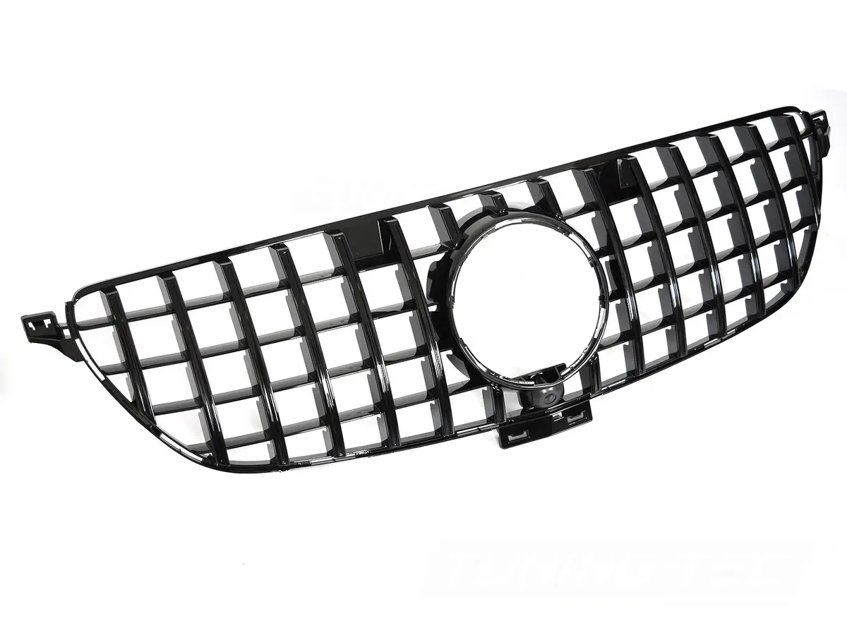 Front Grille Mercedes GLE C292 Coupe 15-19 GT Style Glossy Black