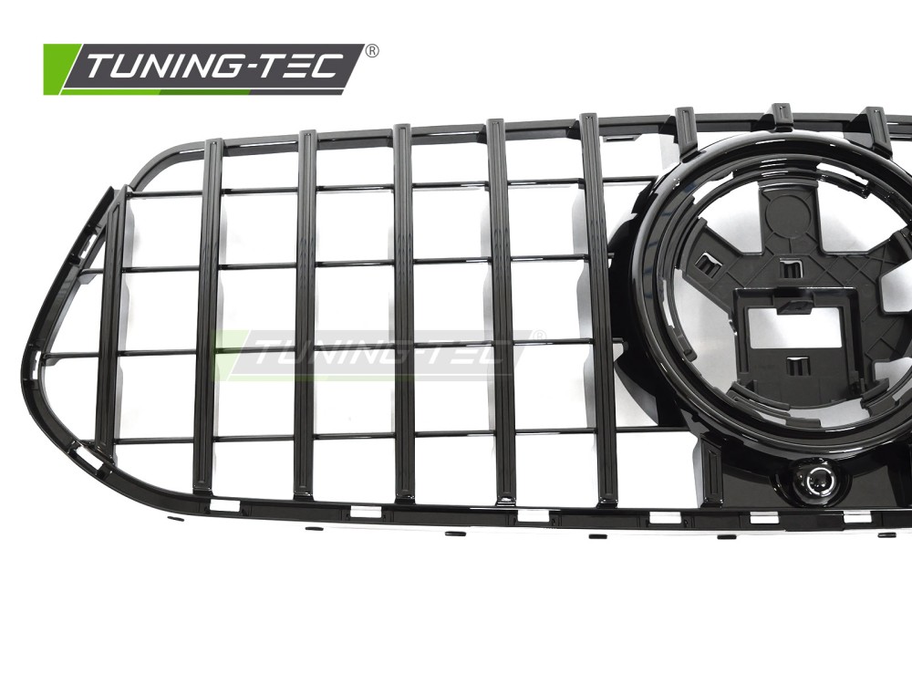Front Grille Mercedes GLE V167 / C167 19-23 Sport Glossy Black – náhľad 3