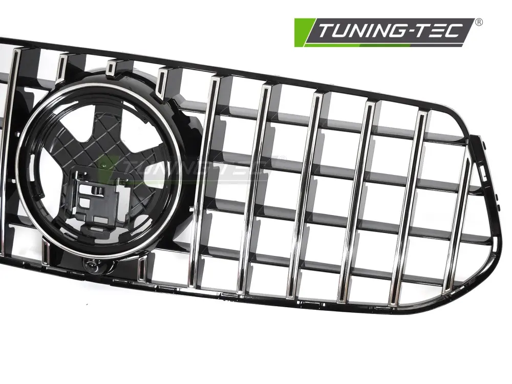 Front Grille Mercedes GLE V167 / C167 23-26 Sport Black Chrome – náhľad 3