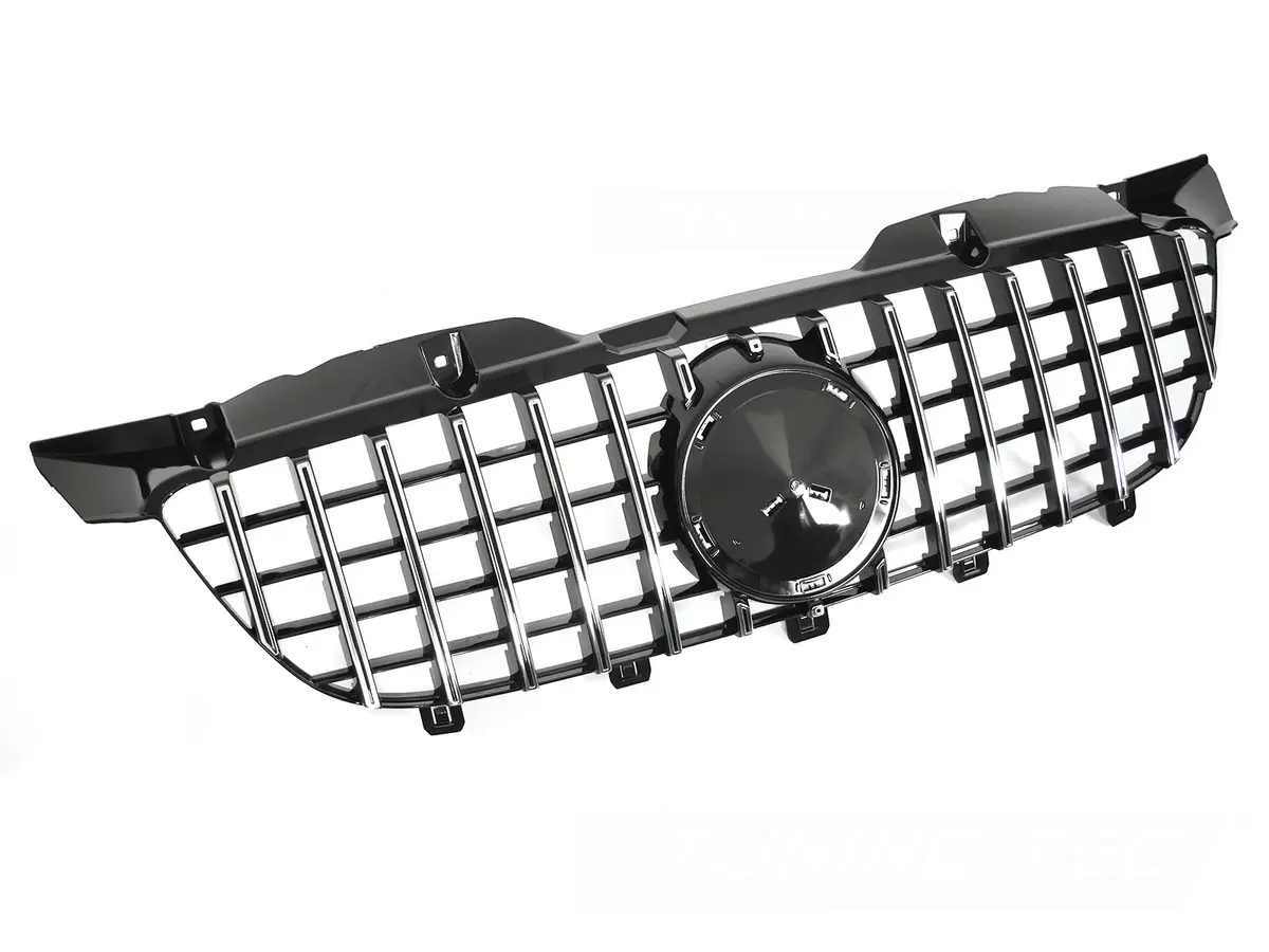 Front Grille Mercedes Sprinter W906 09-13 GT Style Black-Chrome