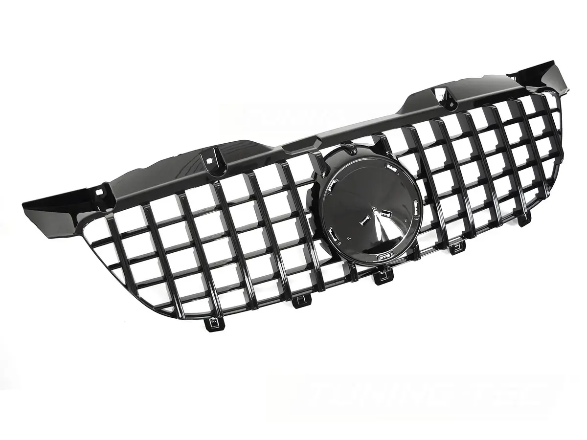 Front Grille Mercedes Sprinter W906 09-13 GT Style Glossy Black