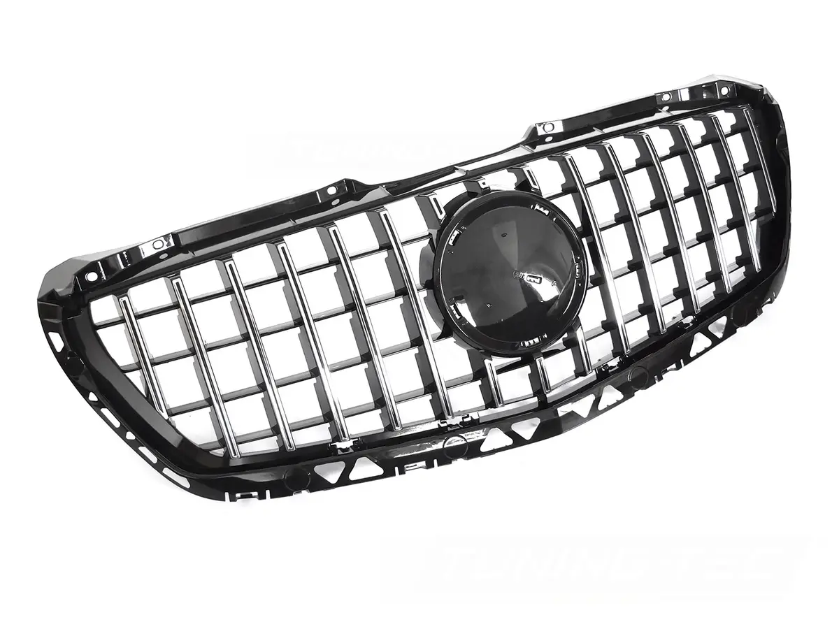 Front Grille Mercedes Sprinter W906 13-18 GT Style Black Chrome
