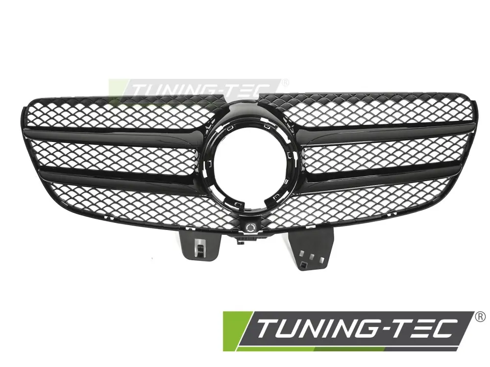 Front Grille Mercedes V-Class W447 20-23 Sport Glossy Black – náhľad 2