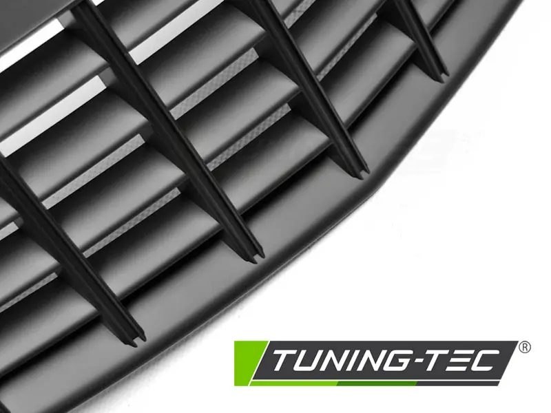 Front Grille Opel Corsa D 06-10 Matt Black – náhľad 3
