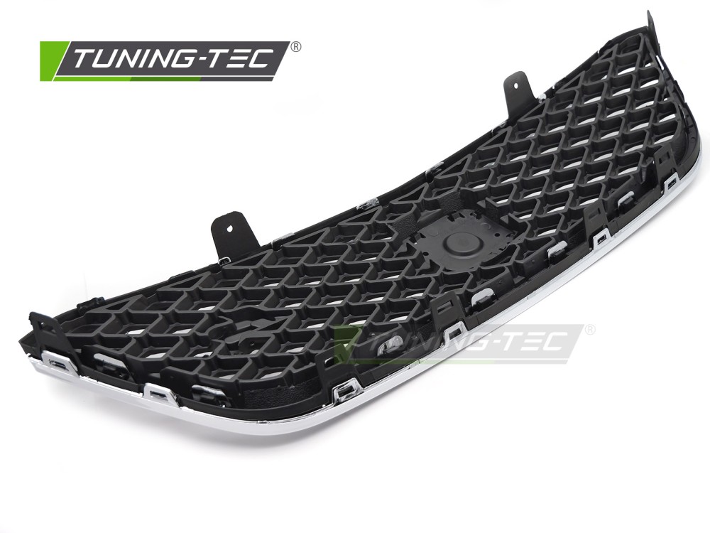 Front Grille Seat Ibiza IV 6J 12-17 Sport Style Silver-Black – náhľad 4