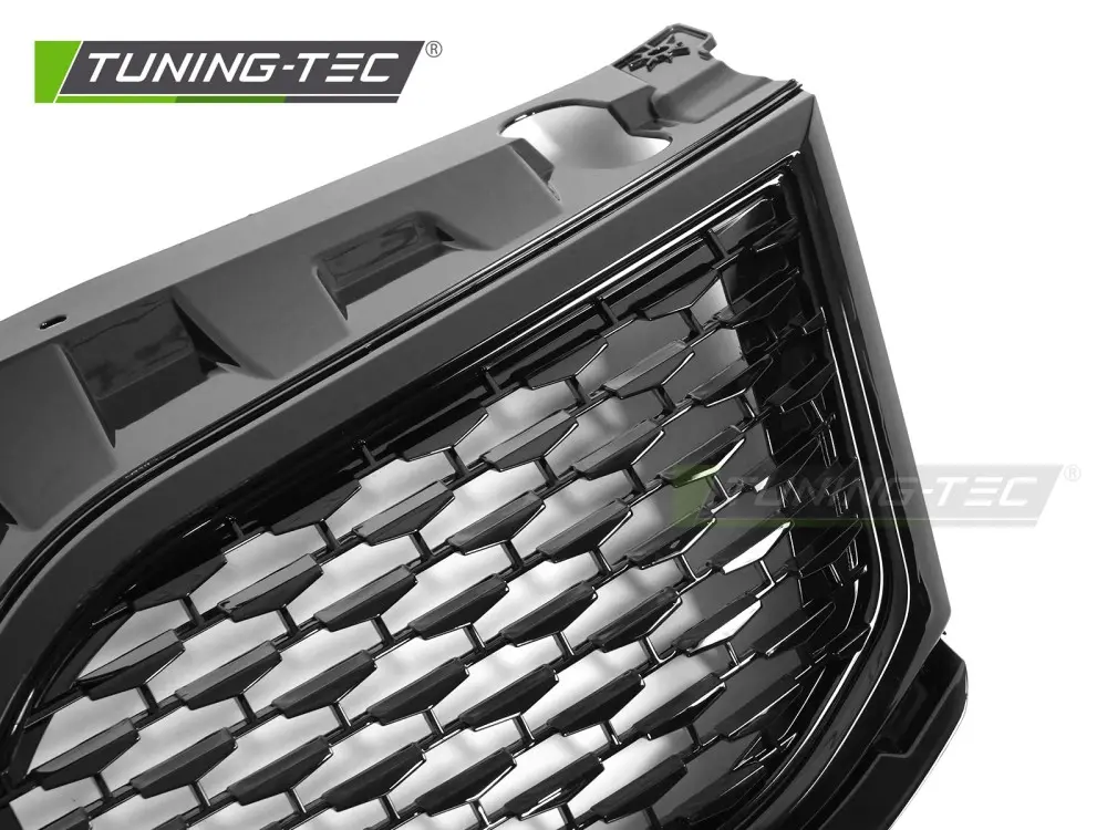 Front Grille Škoda Octavia III 16-20 Sport Style Glossy Black – náhľad 3