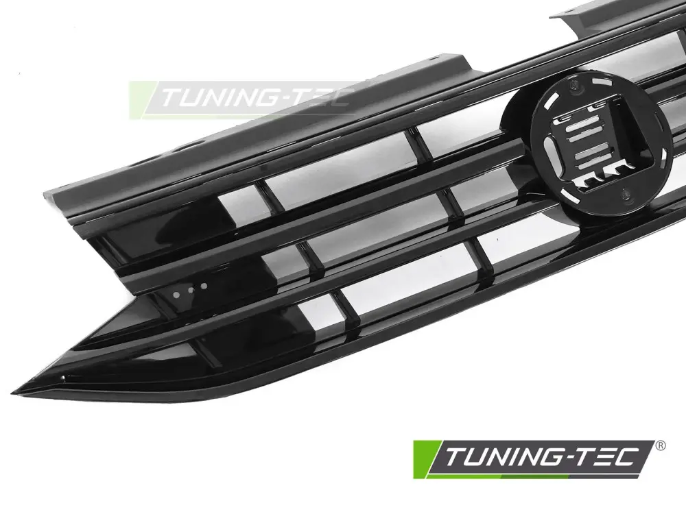 Front Grille VW Tiguan II 20-24 Glossy Black – náhľad 3