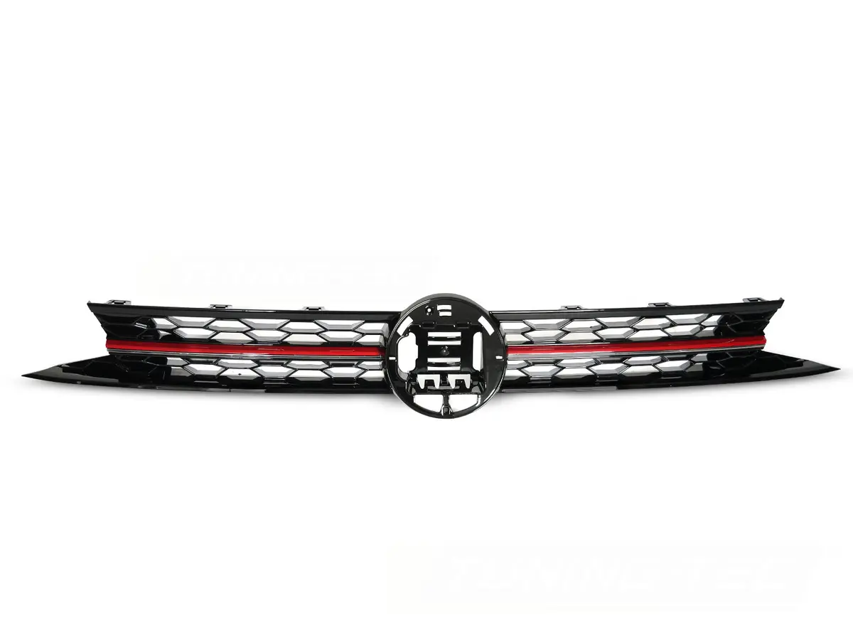 Predná maska VW Polo 2G 17-21 Sport Glossy Black Red Line