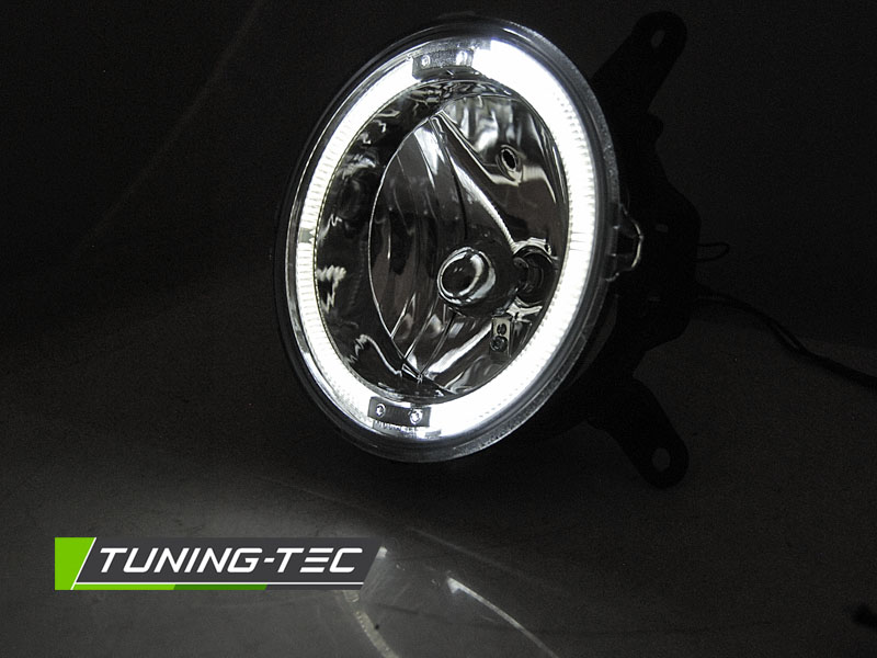 Fog Lights Ford Mustang 04-09 Angel Eyes Chrome – náhľad 2