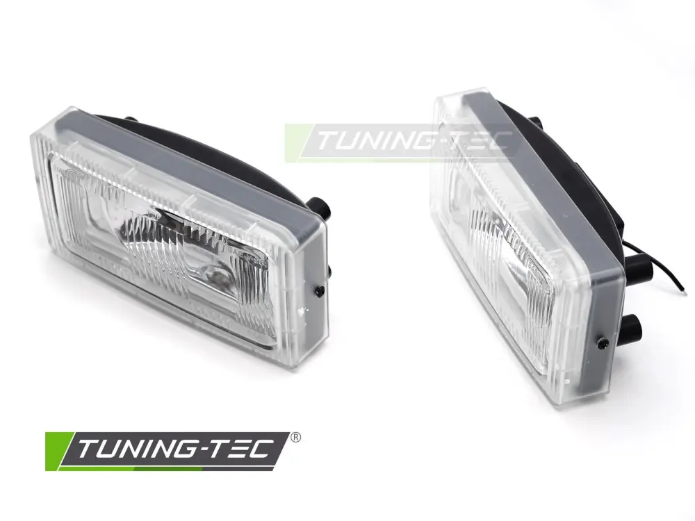 Fog Lights Mercedes W201 190E 82-93 Chrome – náhľad 2