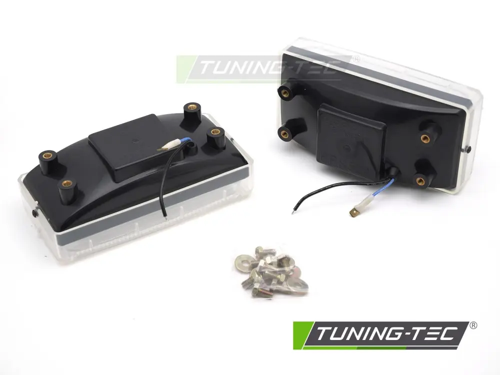 Fog Lights Mercedes W201 190E 82-93 Chrome – náhľad 3