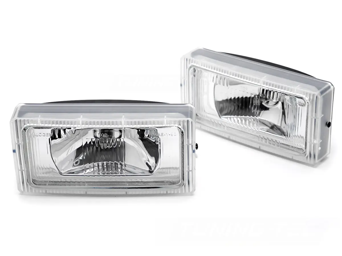 Fog Lights Mercedes W201 190E 82-93 Chrome