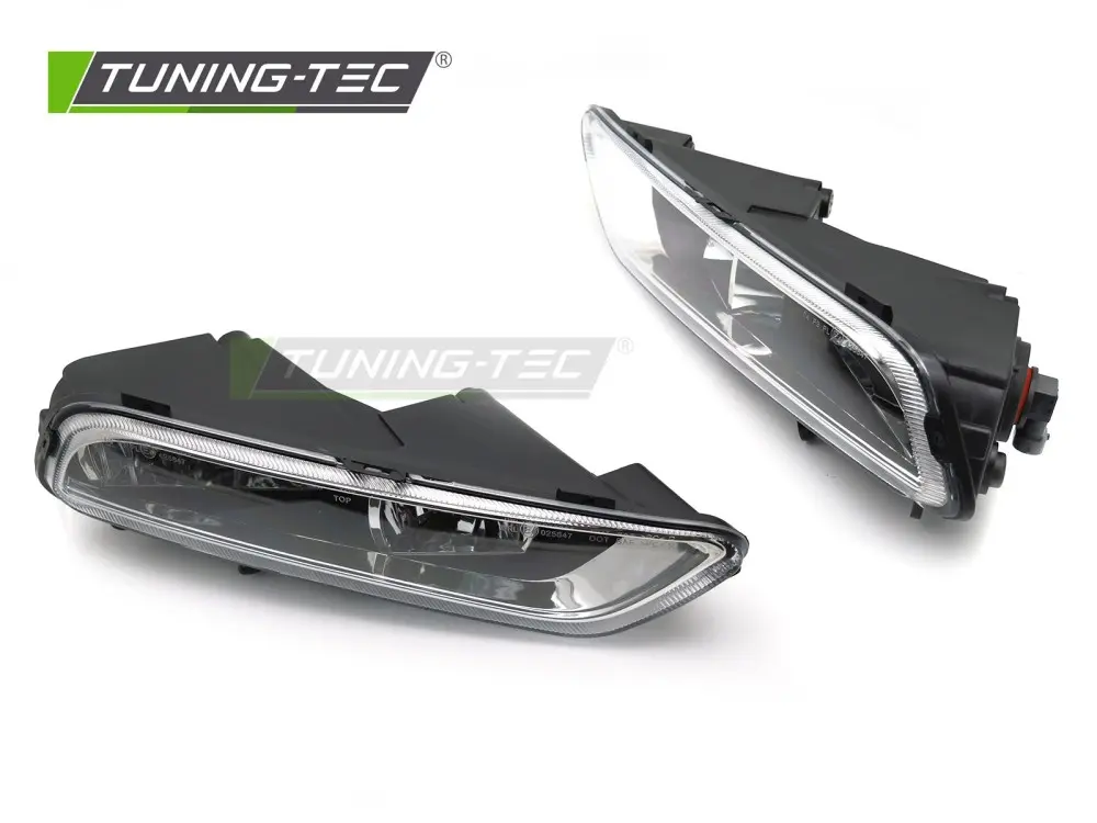 Fog Lights VW Passat B7 10-14 Sedan / Variant with DRL Clear – náhľad 2