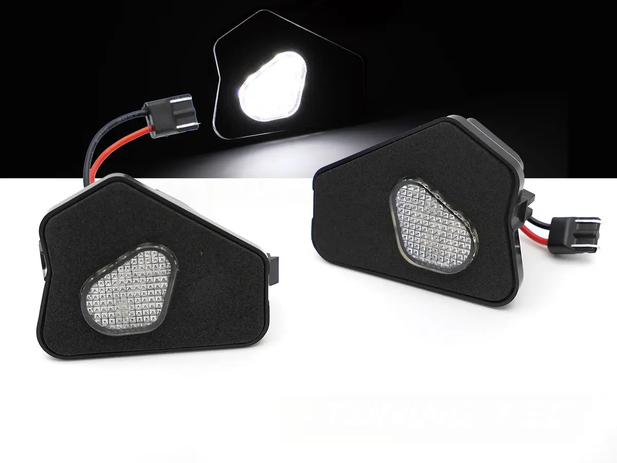 LED Mirror Puddle Lights Mercedes W176 / W202 / W204 / W124 / W212 / W221
