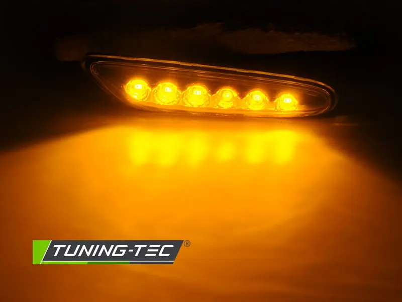 Side Indicators BMW E46 / E60 / E87 / E90 Chrome LED – náhľad 2