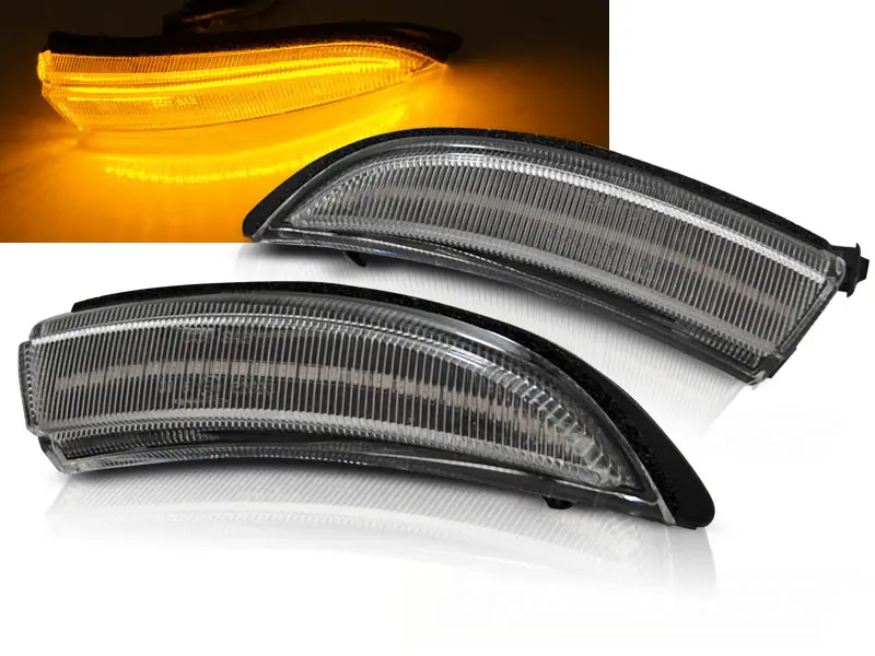 Side Indicators Ford Fiesta MK7 13-16 SEQ LED White