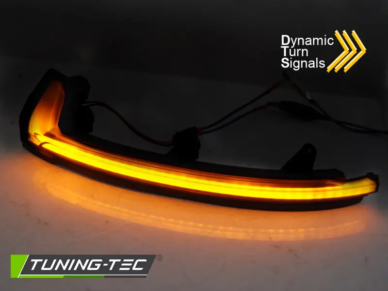 Side Mirror Indicators Porsche Cayenne II 15-17 Smoke LED SEQ – náhľad 2