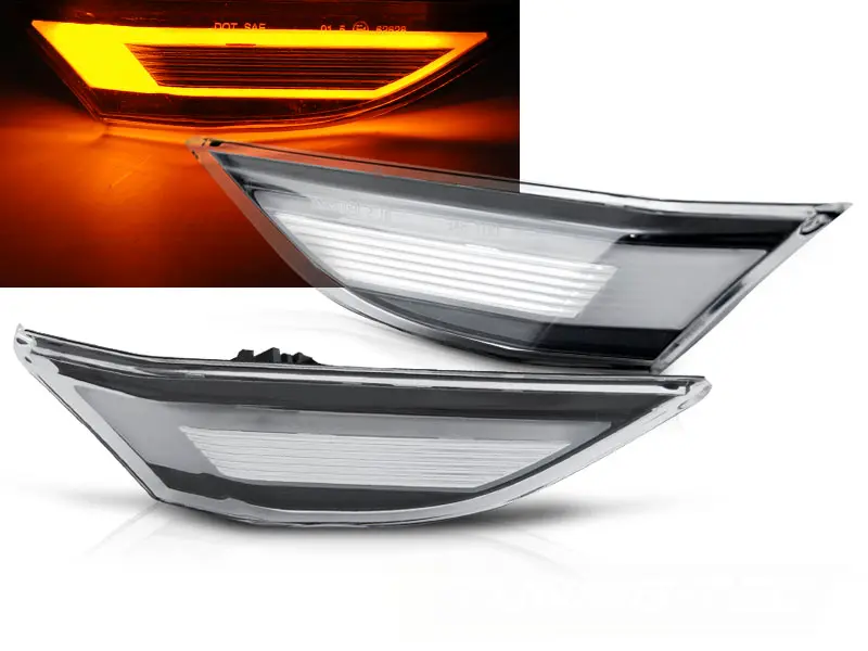 Side Indicators Porsche 911 991 Carrera 11-15 White LED SEQ