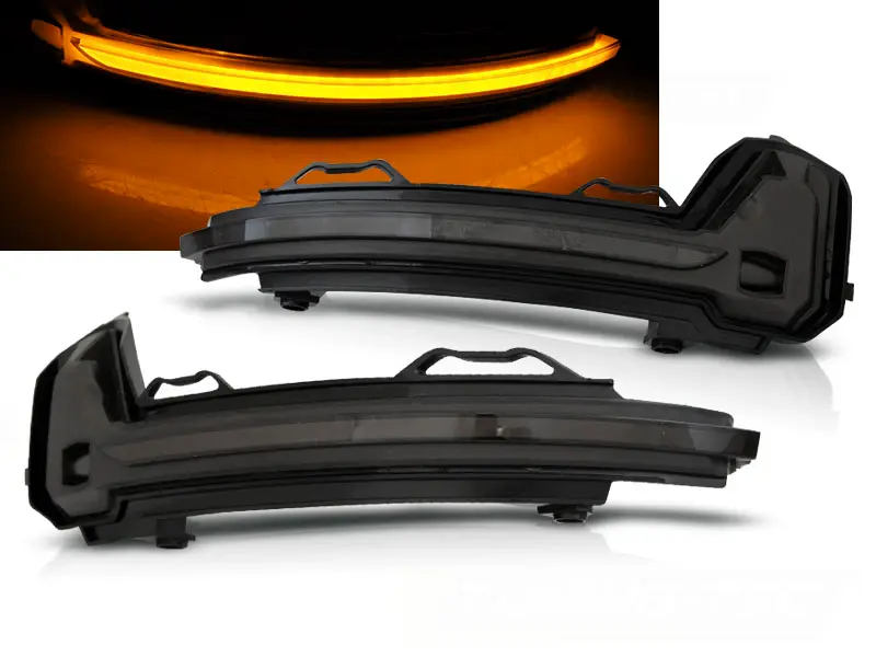Side Mirror Indicators VW Tiguan II 15-20 Smoke LED SEQ