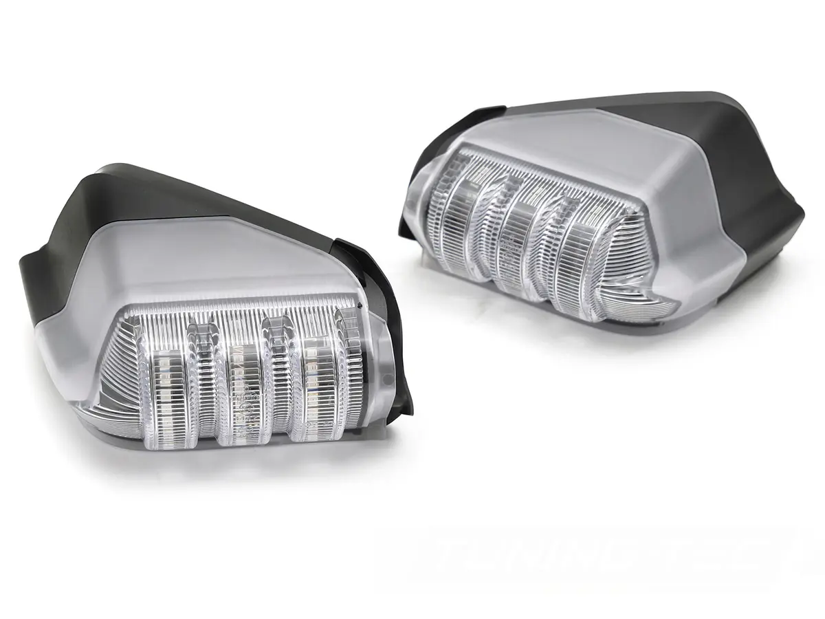 Side Mirror Indicators VW Crafter 06-16 / Mercedes Sprinter W906 06-18 White LED SEQ