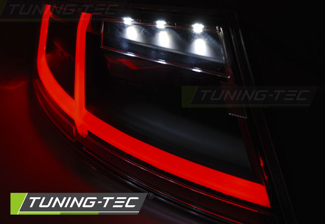 Tail lights Audi TT 8J 06-14 LED BAR Black Smoke – náhľad 6