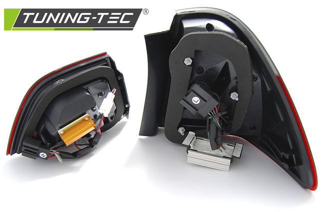 Tail lights BMW E91 Touring 09-11 LED BAR Red White – náhľad 4