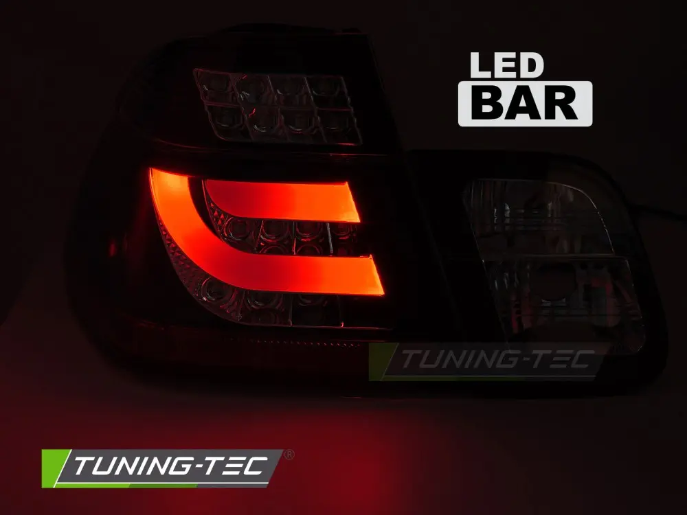 Tail lights BMW E46 Sedan 98-01 Smoke LED – náhľad 2