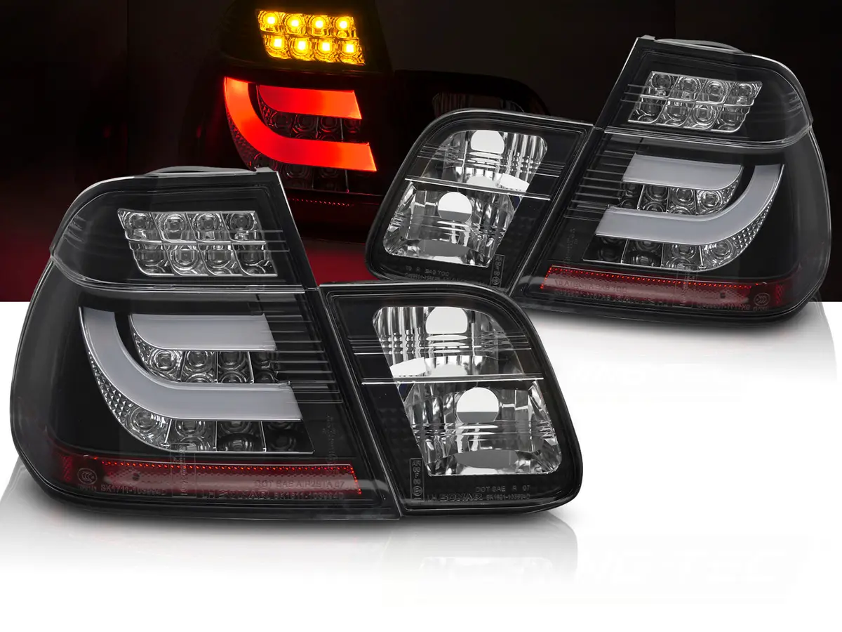 Tail Lights BMW E46 Sedan 01-05 Black